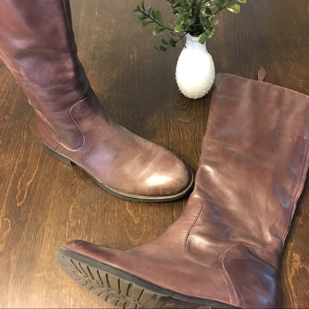 Franco Sarto Tall Leather Boots